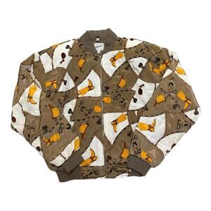 Vintage 80’s Jacqueline Ferrar Equestrian Themed, Full Zip Bomber Jacket.